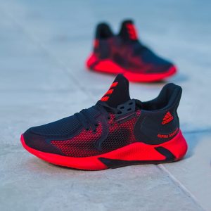 👟کفش Adidas مدل Adrian (مشکی قرمز )