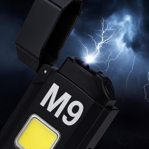فندک شارژی چراغدار  M9 کد 6441