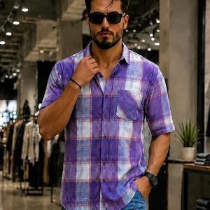 پیراهن نیم آستین Alvin کد 6526