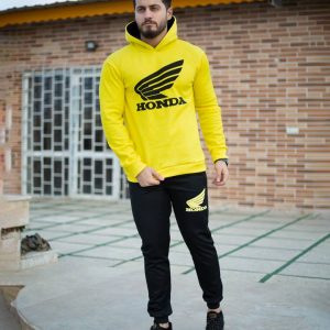 ست سویشرت و شلوار مردانه Erhan(زرد)